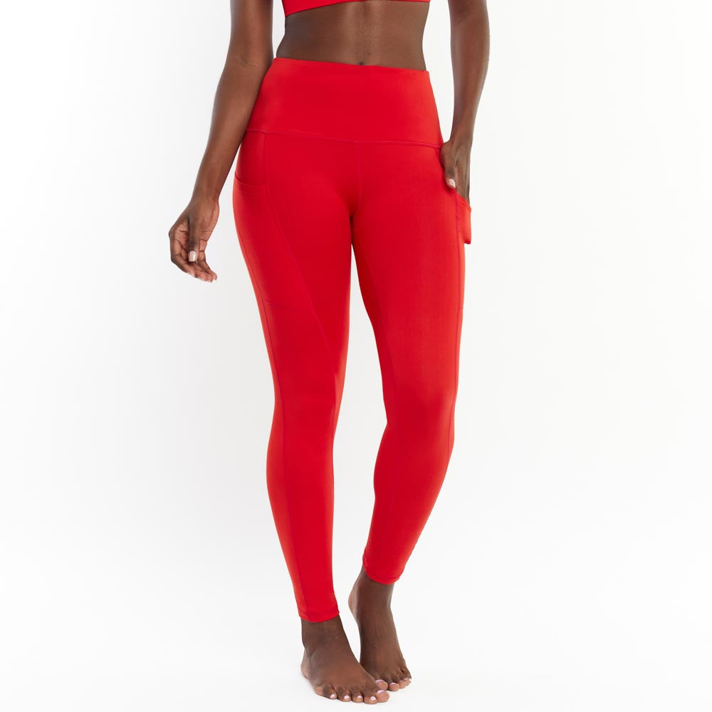 NowSunday Ultrasoft Legging - red